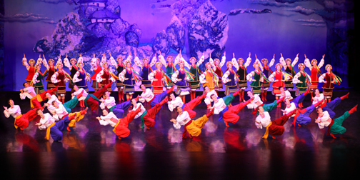 Ukrainian Shumka Dancers in "Classic Hopak" (Ellis Photo).